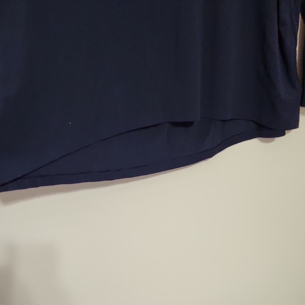 Athleta Deep Navy Long Sleeve Tee - Picture 4 of 7